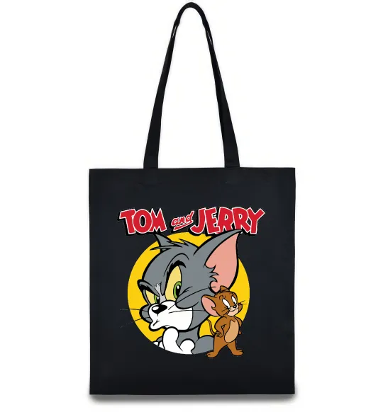 Эко-сумка Том та Джеррі Черный фото