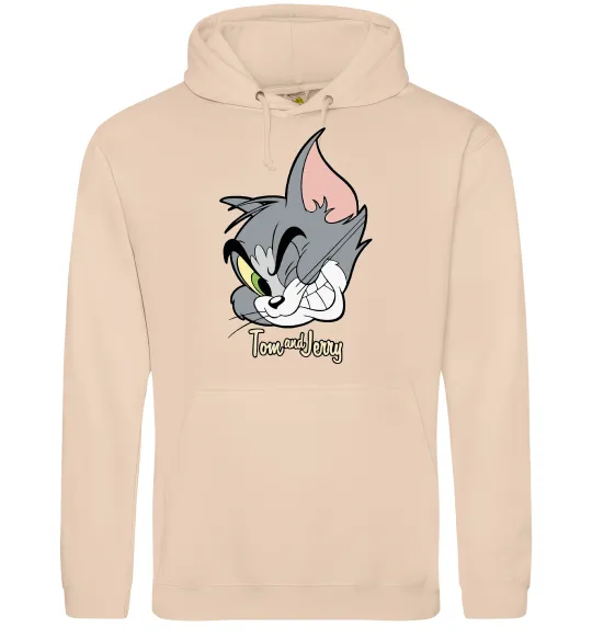 Женская толстовка (худи) Tom cat Песочный фото