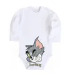 Детский боди Tom cat Белый фото