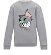 Детский Свитшот Tom cat Серый меланж фото