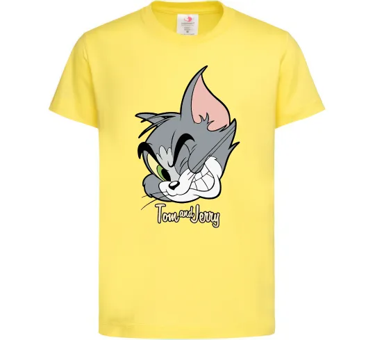 Детская футболка Tom cat Лимонный фото