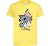 Детская футболка Tom cat Лимонный фото