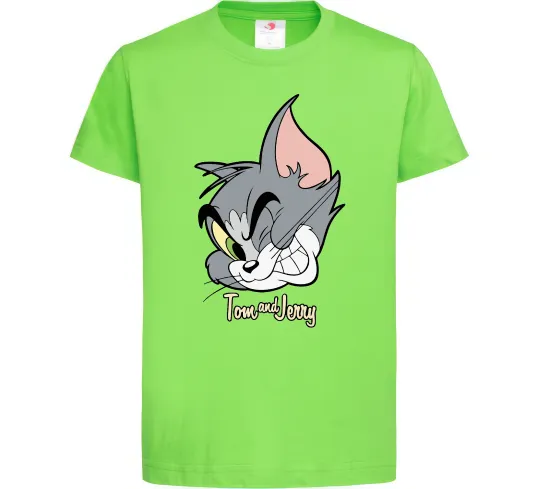 Детская футболка Tom cat Лаймовый фото