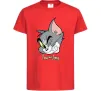 Детская футболка Tom cat Красный фото