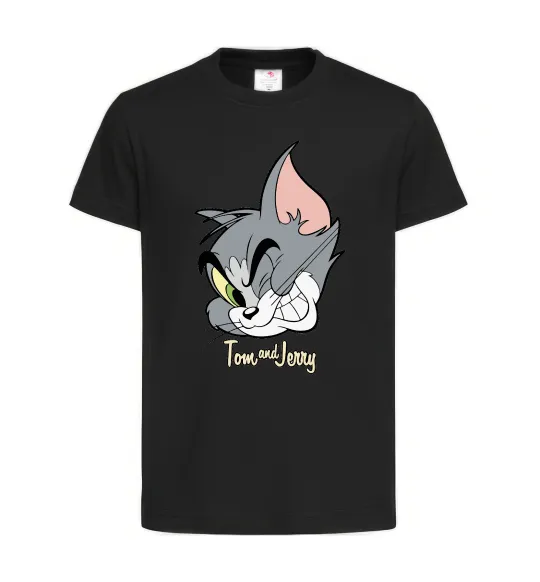 Детская футболка Tom cat Черный фото