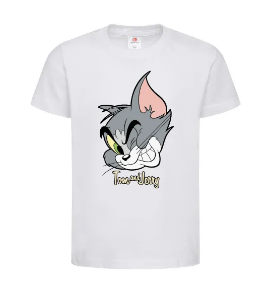Детская футболка Tom cat Белый фото