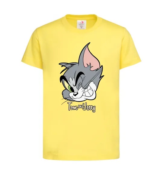 Детская футболка Tom cat Лимонный фото
