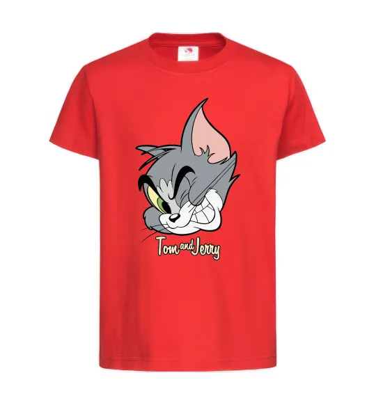 Детская футболка Tom cat Красный фото