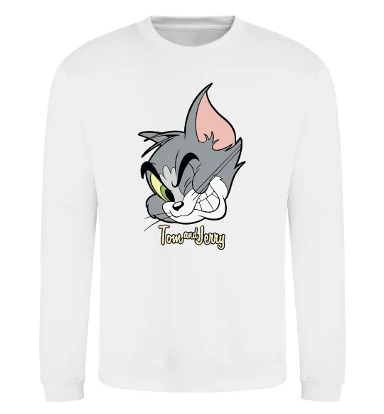 Свитшот Tom cat Белый фото