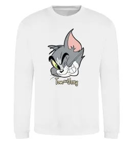 Світшот Tom cat Білий фото