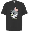 Футболка Оверсайз Tom cat Черный фото