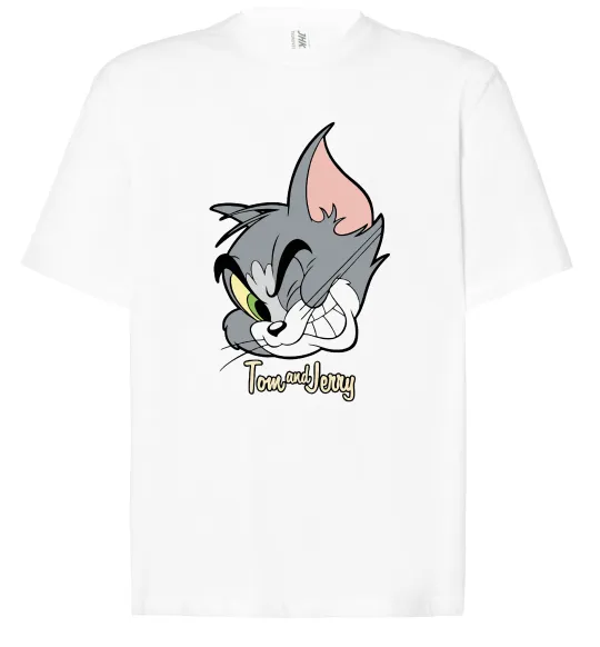 Футболка Оверсайз Tom cat Белый фото