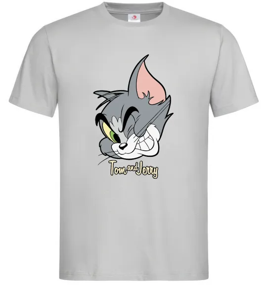 Мужская футболка Tom cat Серый фото