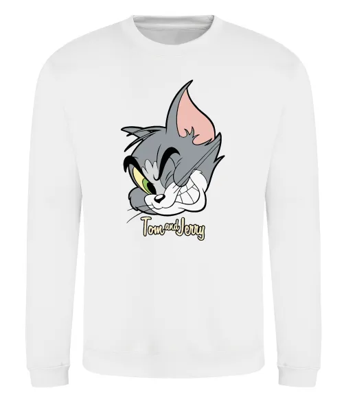 Свитшот Tom cat Белый фото