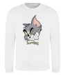 Свитшот Tom cat Белый фото