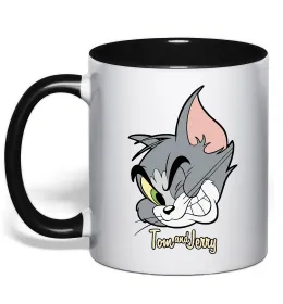 Чашка с цветной ручкой