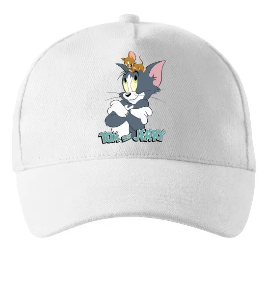 Кепка Джеррі на голові в Тома Белый фото