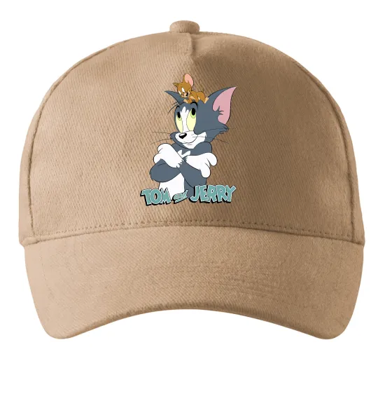 Кепка Джеррі на голові в Тома Песочный фото