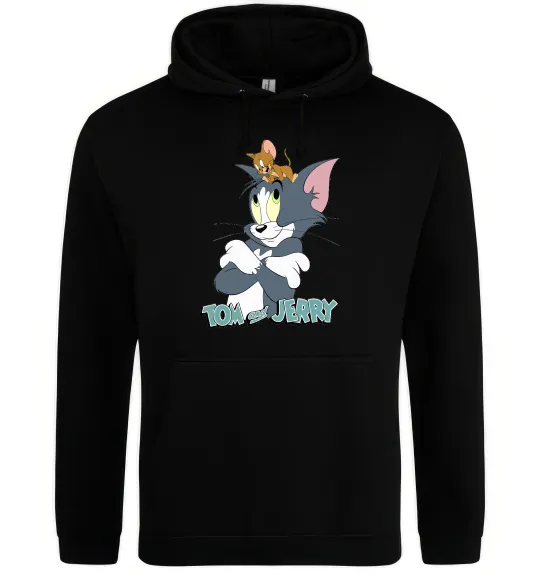 Мужская толстовка (худи) Джеррі на голові в Тома Черный фото