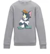 Детский Свитшот Джеррі на голові в Тома Серый меланж фото