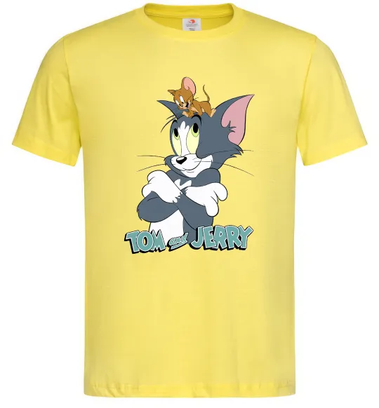 Мужская футболка Джеррі на голові в Тома Лимонный фото