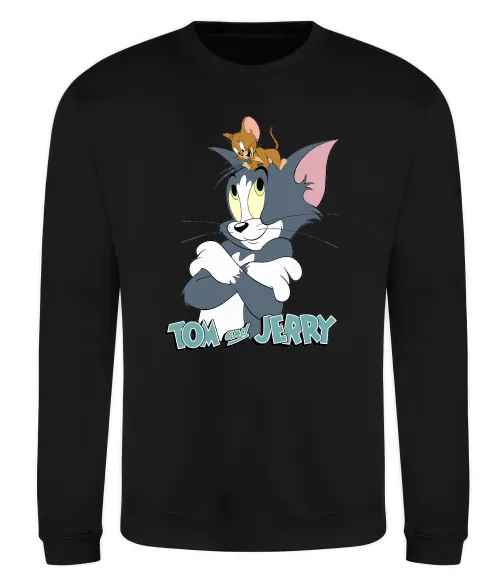 Свитшот Джеррі на голові в Тома Черный фото