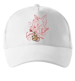 Кепка Джеррі малює Тома Белый фото