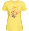Женская футболка Джеррі малює Тома Лимонный фото