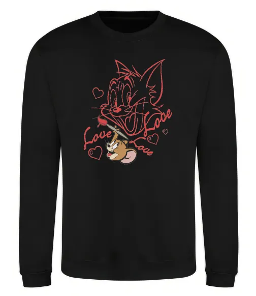 Свитшот Джеррі малює Тома Черный фото