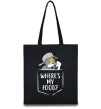 Эко-сумка Tom Where is my food Черный фото