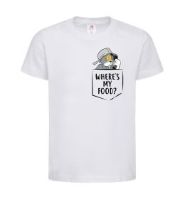 Детская футболка Tom Where is my food Детская футболка Tom Where is my food