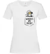 Женская футболка Tom Where is my food Белый фото