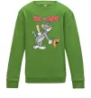 Детский Свитшот Tom and Jerry Лаймовый фото