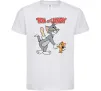 Детская футболка Tom and Jerry Белый фото