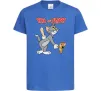 Детская футболка Tom and Jerry Ярко-синий фото