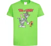 Детская футболка Tom and Jerry Лаймовый фото