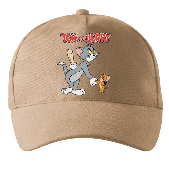 Кепка Tom and Jerry Песочный фото