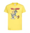Детская футболка Tom and Jerry Лимонный Детская футболка Tom and Jerry Лимонный фото