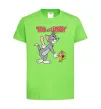 Детская футболка Tom and Jerry Лаймовый Детская футболка Tom and Jerry Лаймовый фото