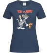 Женская футболка Tom and Jerry Темно-синий фото