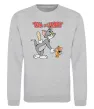 Свитшот Tom and Jerry Серый меланж фото