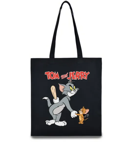 Эко-сумка Tom and Jerry Черный фото