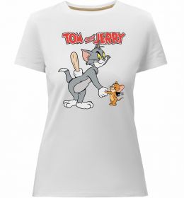 Жіноча преміум футболка Tom and Jerry Жіноча преміум футболка Tom and Jerry