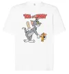 Футболка Оверсайз Tom and Jerry Белый фото