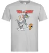 Мужская футболка Tom and Jerry Серый фото