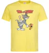 Мужская футболка Tom and Jerry Лимонный фото