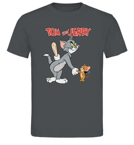 Мужская футболка Tom and Jerry Графит фото