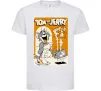 Детская футболка Том і Джеррі з тостером Белый фото