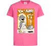 Детская футболка Том і Джеррі з тостером Ярко-розовый фото