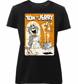 Женская премиум футболка